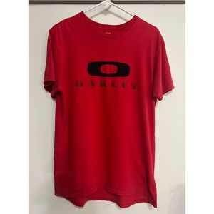 Men’s Red Oakley Shirt